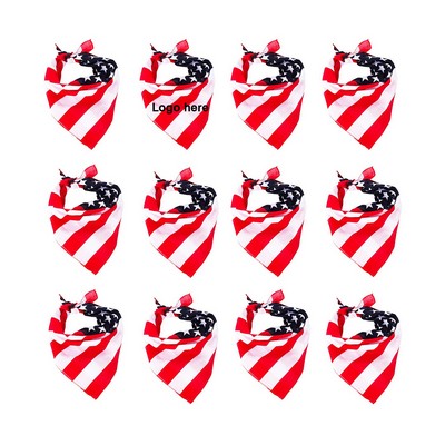 American Flag Bandana
